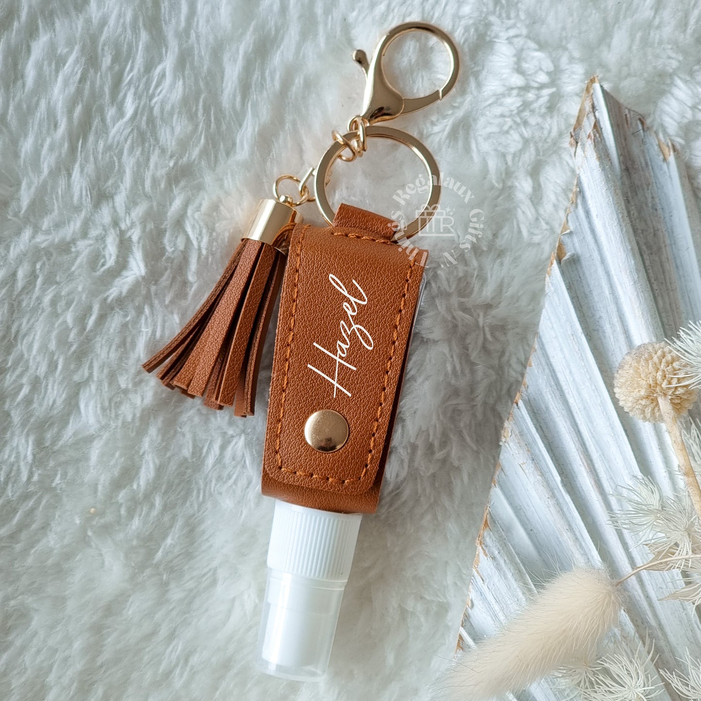 Personalised Sanitizer Keychain | Ava