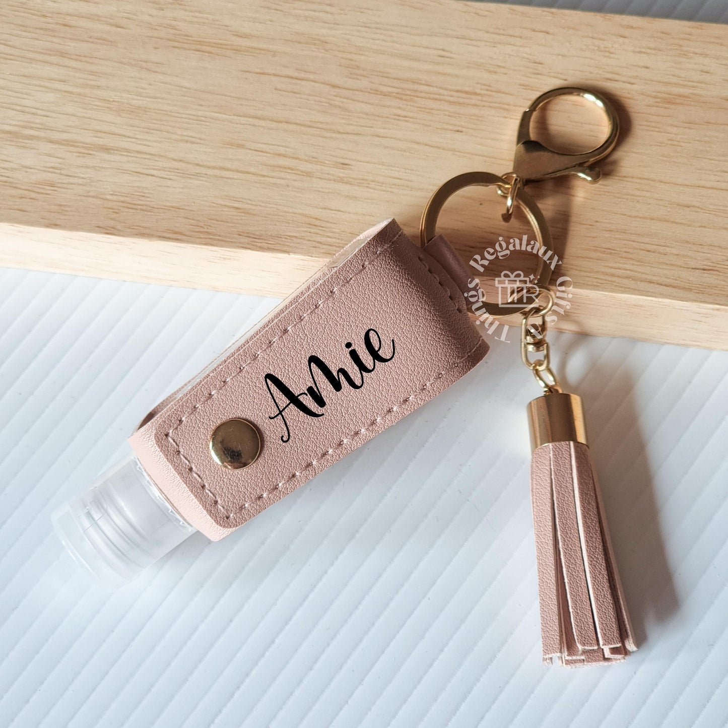 Personalised Sanitizer Keychain | Ava